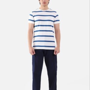 KNITTED T-SHIRT /PAYOFF B/W